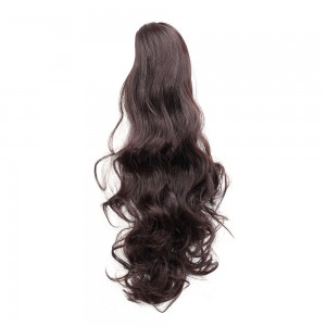 Claw Clip on Curly Ponytail 56cm long
